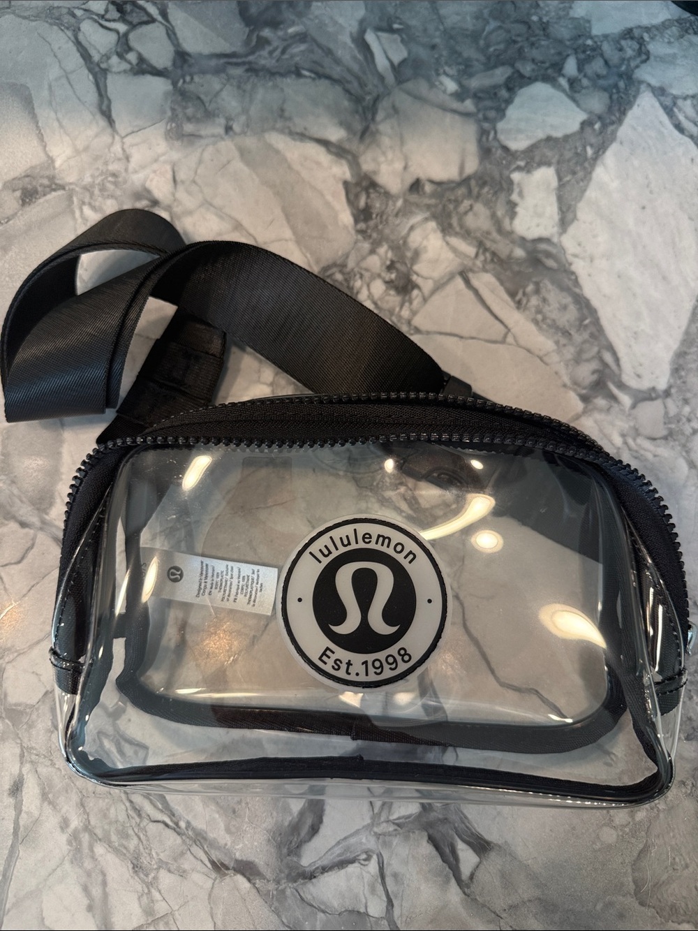 Lululemon Clear Belt Bag